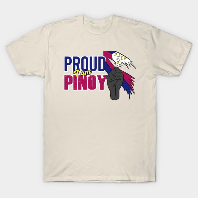 Proud Pinoy T-Shirt by Markyartshop